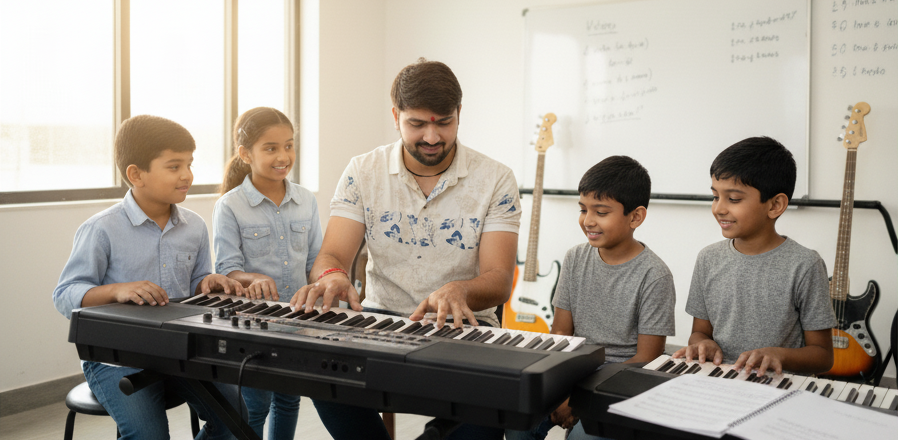 Learn Music with Joy &amp; Confidence at MBR Music Academy - The Perfect School of Music for Kids